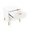 Manhattan Comfort DUMBO 1.0 Nightstand in White, 2PK 2-NS001-WH - alternate 3